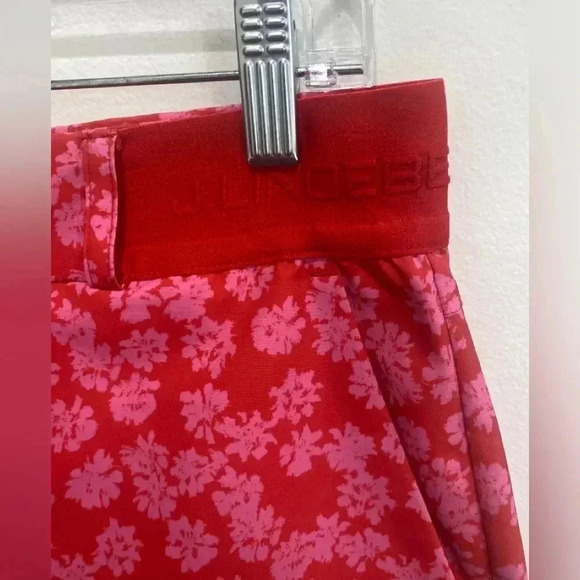 J.Lindeberg Micro Stretch golf skirt Pop Print flower print Size M Size 8 - Picture 9 of 10